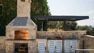 Brsecine Villa with Private Pool and Sea Views