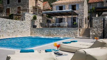 Brsecine Villa with Private Pool and Sea Views