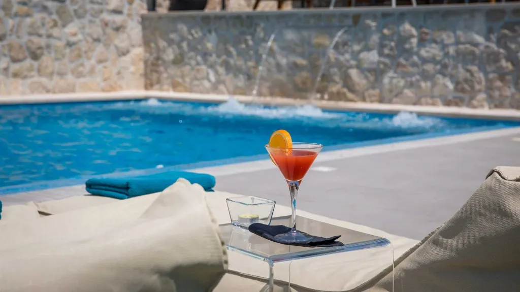 Brsecine Villa with Private Pool and Sea Views
