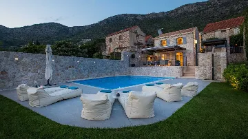 Brsecine Villa with Private Pool and Sea Views