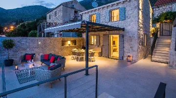 Brsecine Villa with Private Pool and Sea Views