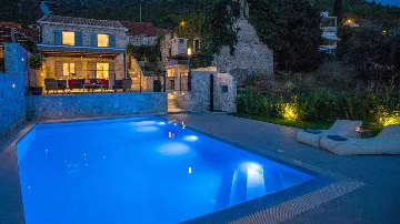 Brsecine Villa with Private Pool and Sea Views