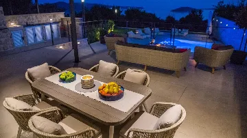 Brsecine Villa with Private Pool and Sea Views