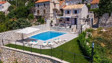 Brsecine Villa with Private Pool and Sea Views