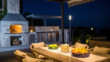 Brsecine Villa with Private Pool and Sea Views