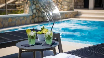 Zaton 3-Bedroom Villa for 6 with Sea View