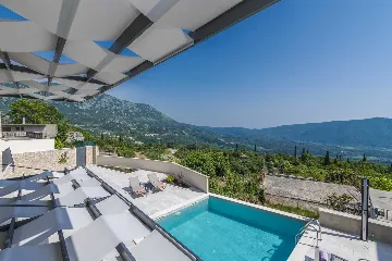 Villa with Private Pool and Sea View in Konavle