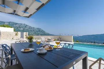 Villa with Private Pool and Sea View in Konavle