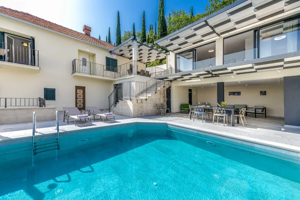 Villa with Private Pool and Sea View in Konavle