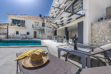 Villa with Private Pool and Sea View in Konavle