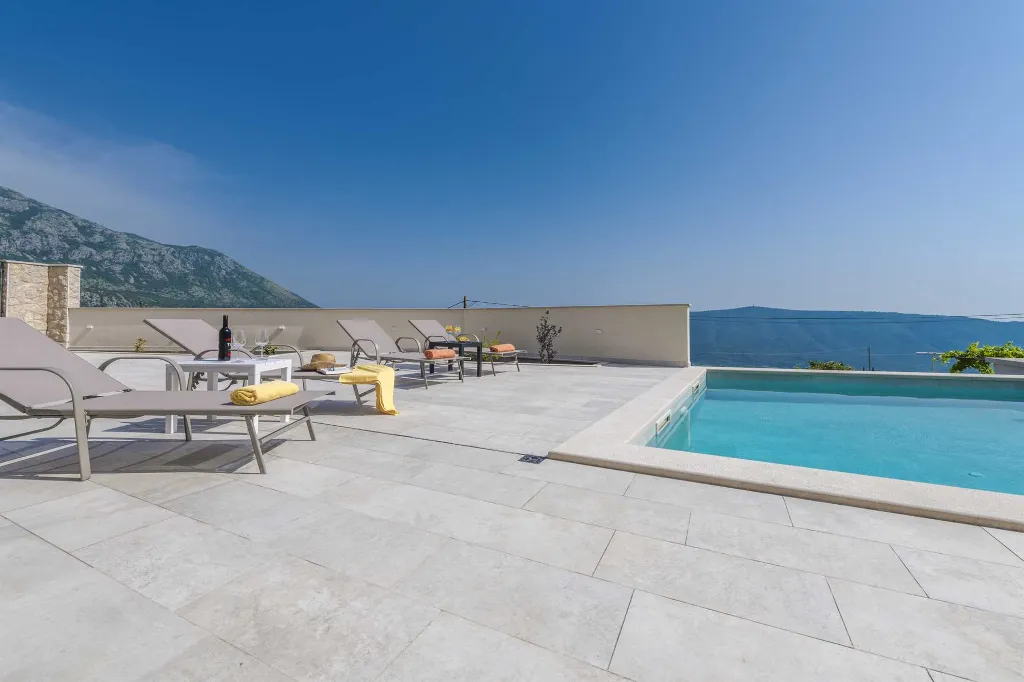 Villa with Private Pool and Sea View in Konavle