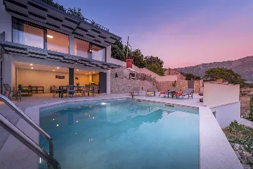 Villa with Private Pool and Sea View in Konavle