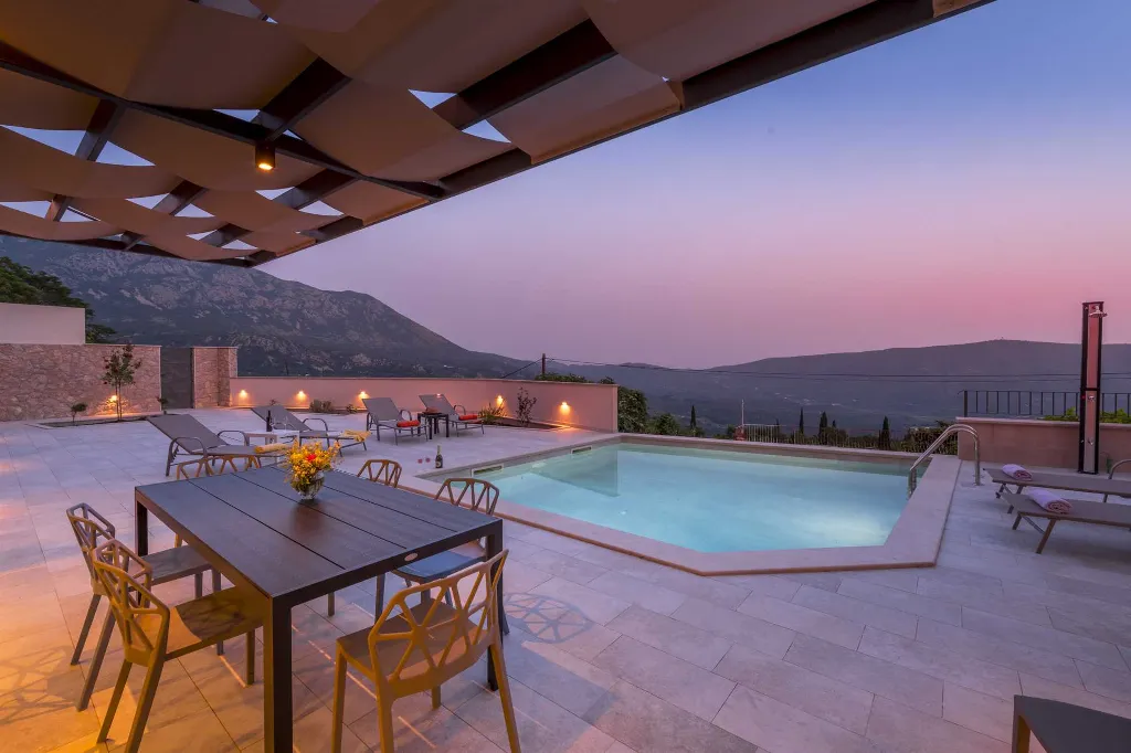 Villa with Private Pool and Sea View in Konavle