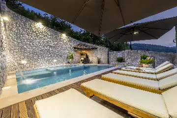 Kupari Villa with Heated Pool for Up to 9