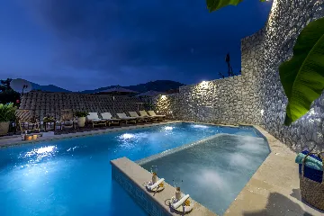 Kupari Villa with Heated Pool for Up to 9