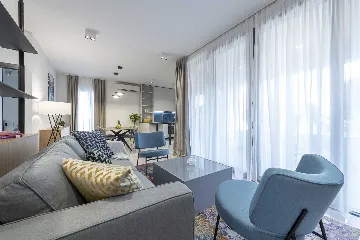 New Two-Bedroom Apartment in Croatia with Partial Sea View