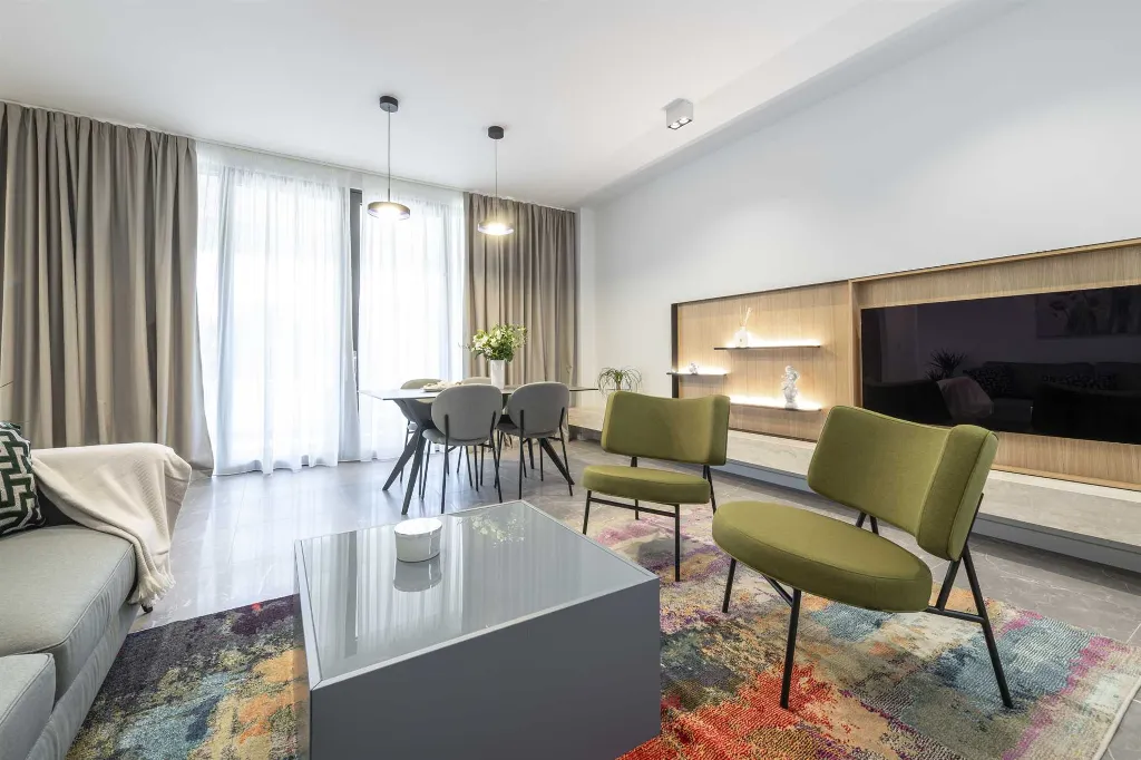Two-Bedroom Apartment with Terrace & Partial Sea View