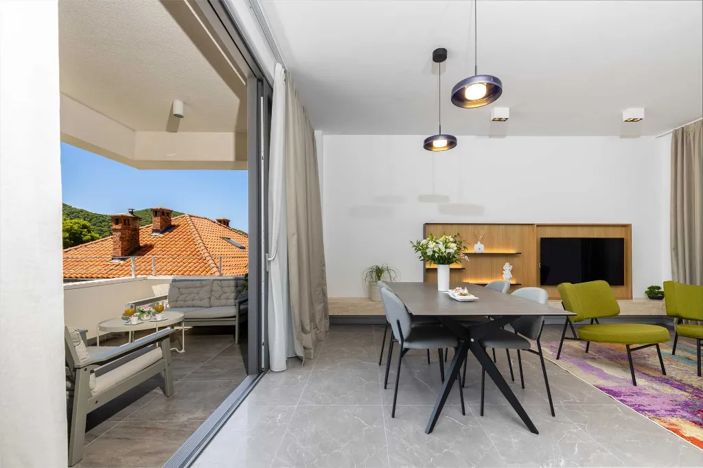 Two-Bedroom Apartment with Terrace & Partial Sea View