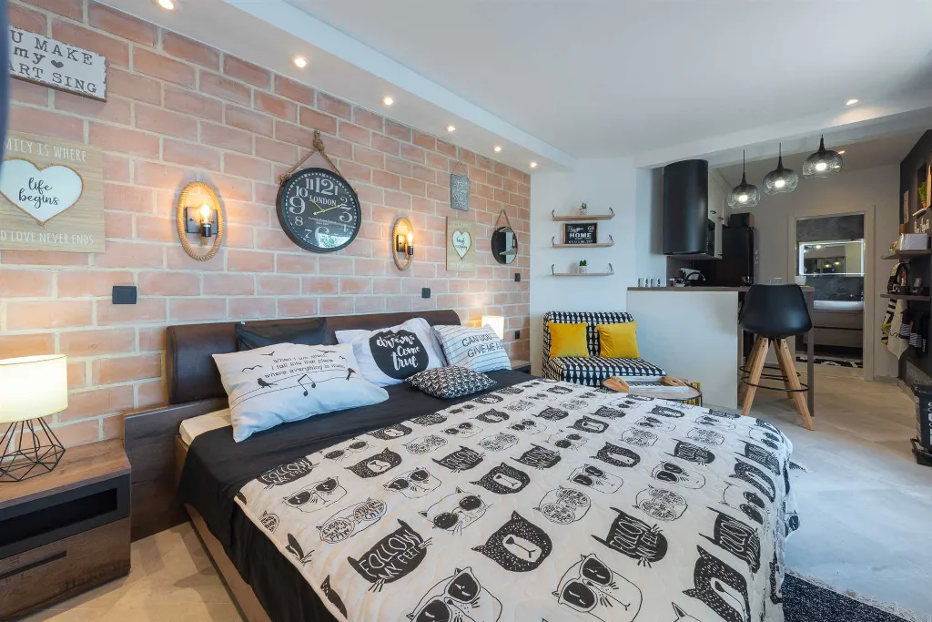 Studio Apartment with Terrace View in Dubrovnik