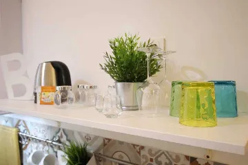 Studio Apartment with Private Entrance in Zagreb for 2