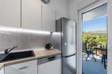 Two-Bedroom Apartment in Dubrovnik with Sea-View Balcony