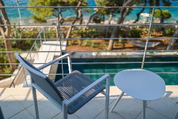 Beachfront Villa with Heated Pool in Hvar