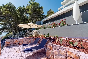 Beachfront Villa in Blato for 12 Guests