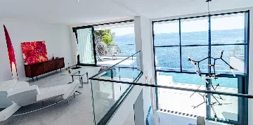 Beachfront Villa in Blato for 12 Guests