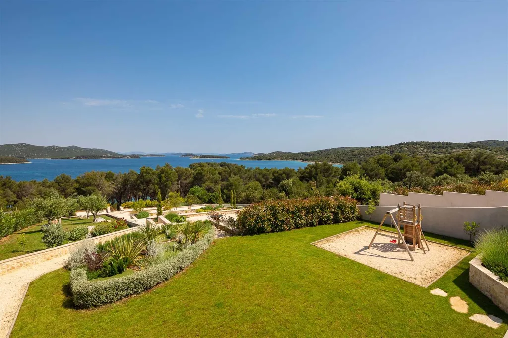 Sea View Villa in Jezera with Heated Pool