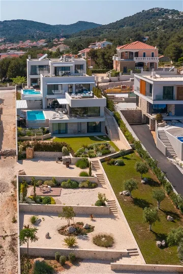 Sea View Villa in Jezera with Heated Pool