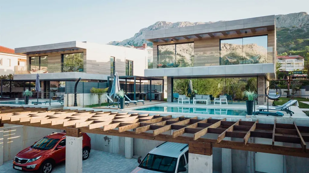 Villa with Heated Pool in Baška for 8 Guests