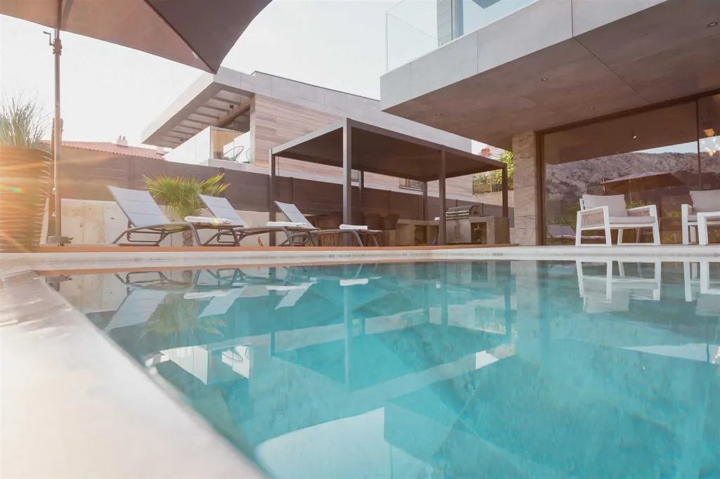 Villa with Heated Pool in Baška for 8 Guests