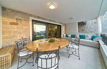 Sea View Villa in Jesenice for 12 Guests