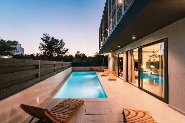 Srima Villa for 8 Guests with Pool and Sauna