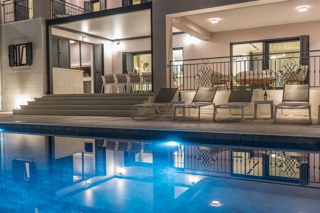 Sukošan Villa with Heated Pool and Sauna