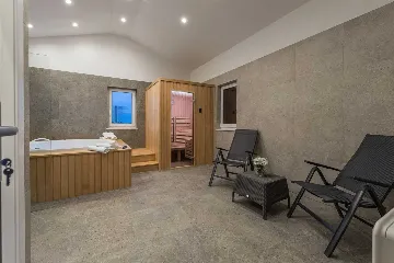 Sukošan Villa with Heated Pool and Sauna