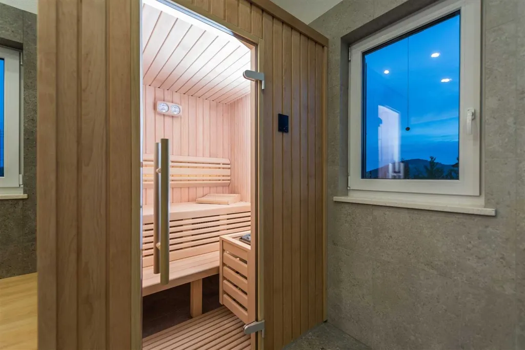 Sukošan Villa with Heated Pool and Sauna