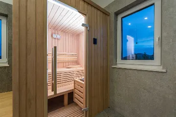 Sukošan Villa with Heated Pool and Sauna