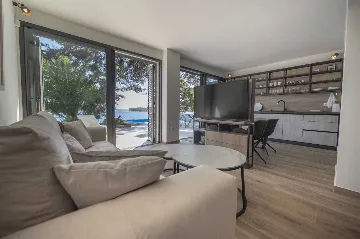 Seafront Villa with Boat Mooring in Mali Lošinj