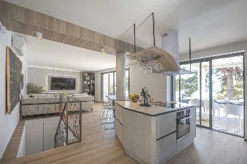 Seafront Villa with Boat Mooring in Mali Lošinj