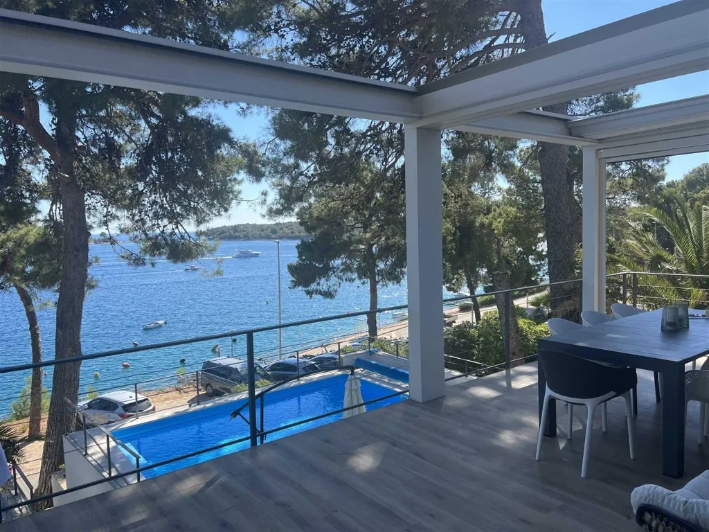 Seafront Villa with Boat Mooring in Mali Lošinj