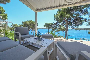 Seafront Villa with Boat Mooring in Mali Lošinj