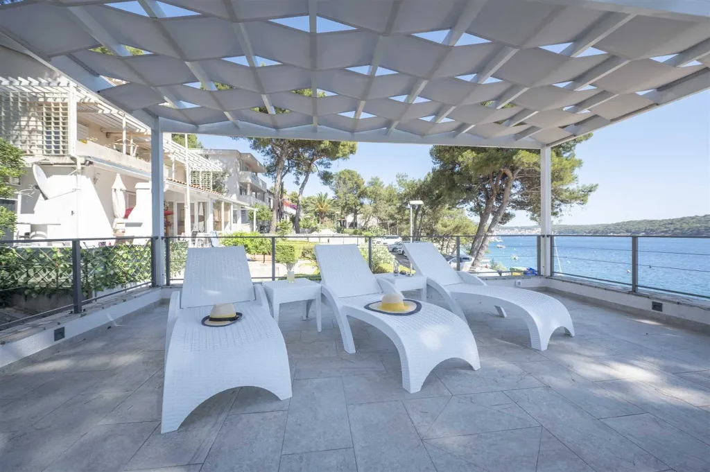 Seafront Villa with Boat Mooring in Mali Lošinj