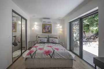 Seafront Villa with Boat Mooring in Mali Lošinj