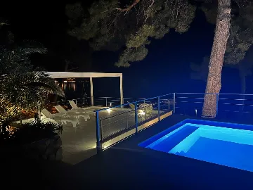 Seafront Villa with Boat Mooring in Mali Lošinj