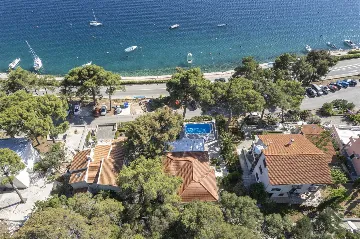 Seafront Villa with Boat Mooring in Mali Lošinj