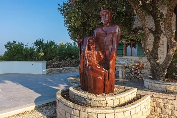 Private Heated Pool Villa in Pučišća for Up to 6