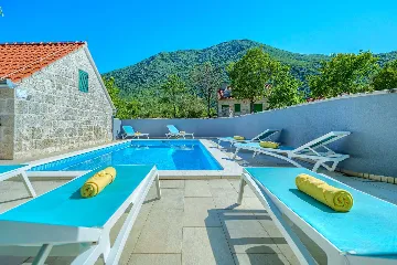Villa in Župa with Private Pool for 8 Guests