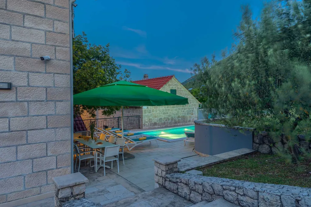 Villa in Župa with Private Pool for 8 Guests