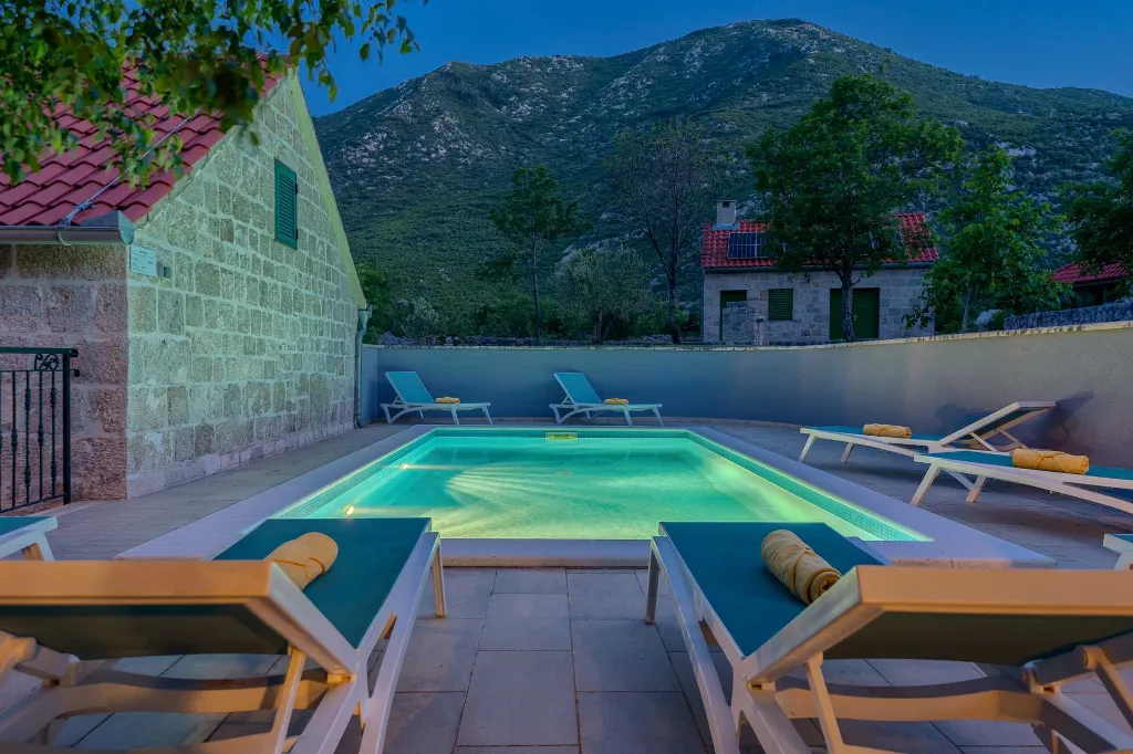 Villa in Župa with Private Pool for 8 Guests